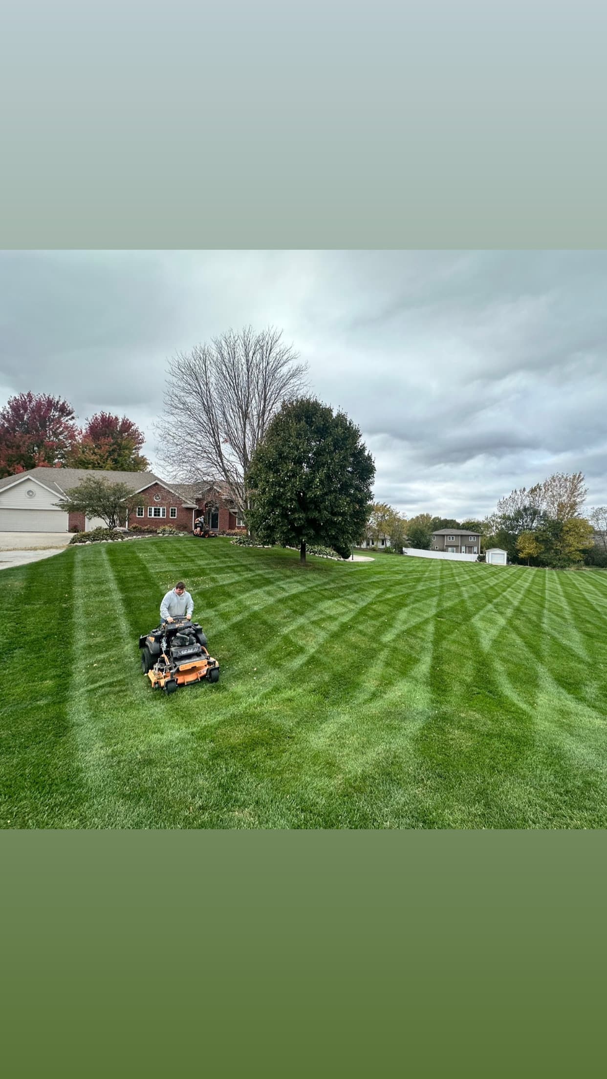 Mowing in Action